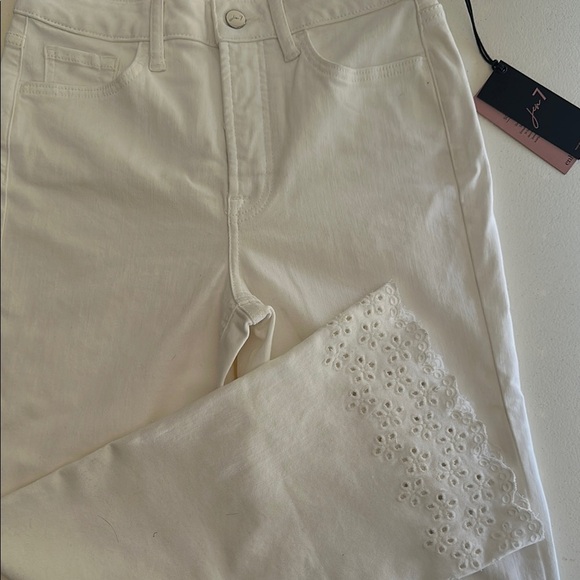 Women's Cream Jeans - Picture 1 of 5